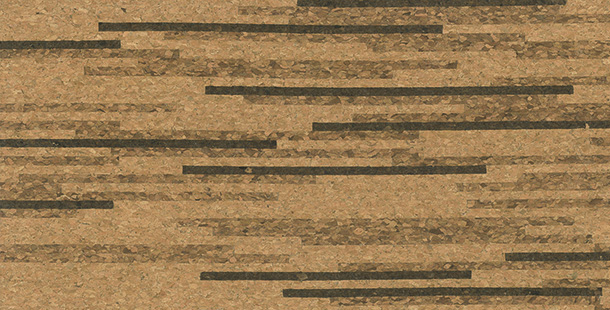 Fineline Dark Elite Glue Down Cork Tile