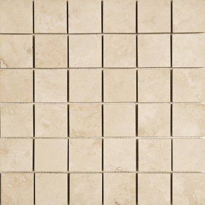 Navona Travertine Honed Mosaic Tiles