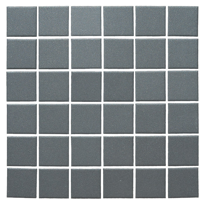 Black Victorian Vitrified Porcelain Mosaic Tiles