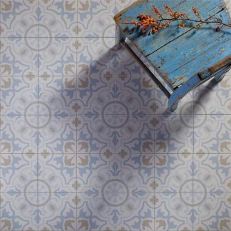 Parisian Chic Porcelain Paix Tile