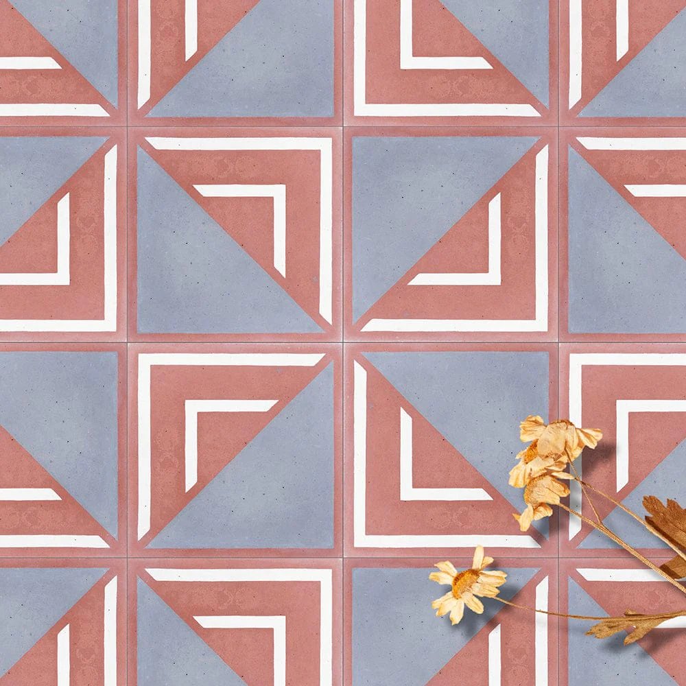 Sundial Encaustic Tile - Image 3