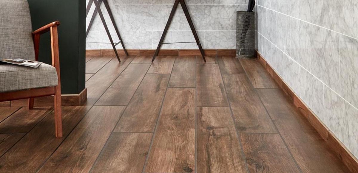 Studio wood effect tiles