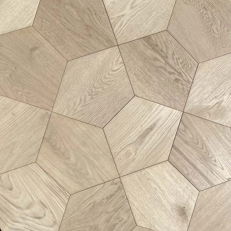 Oak Pentagon Engineered wood flooring
