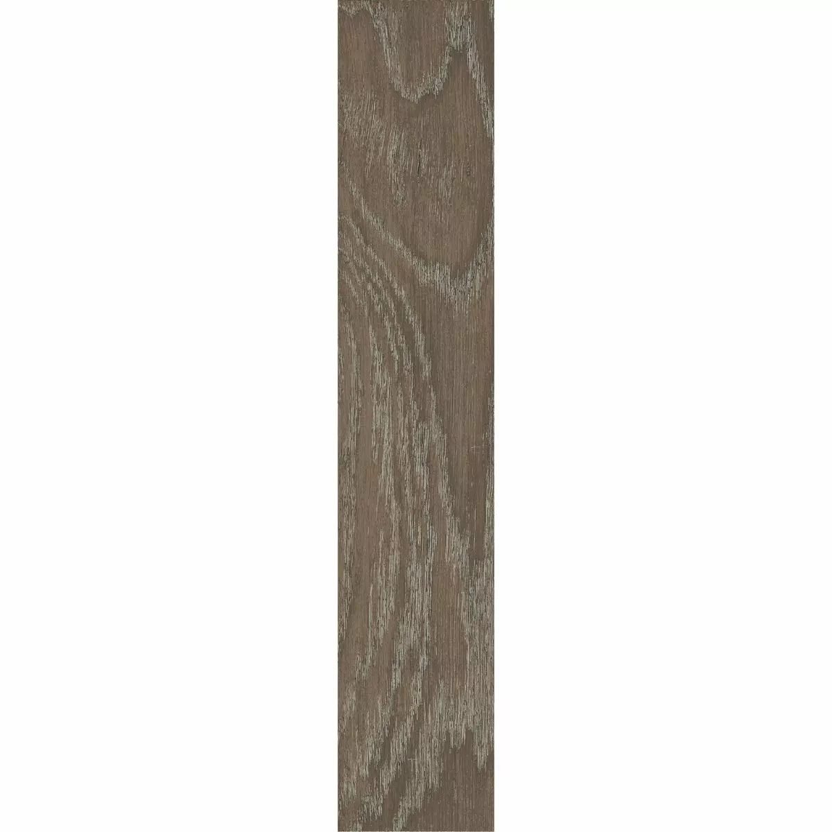 Herringbone Dark Wood Effect Porcelain Tiles - Image 3