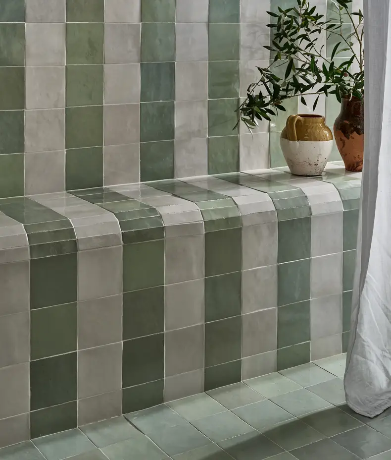 Maroc Mint 100 x 100 Porcelain Tiles - Image 4