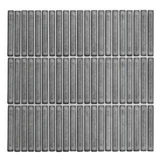 Grey Gloss KitKat Mosaic Tiles