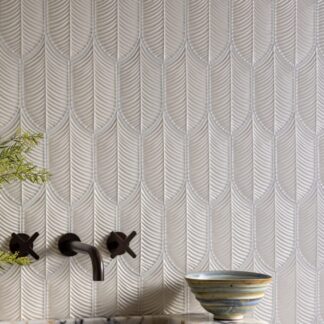 Palm Cream Ceramic Tiles 200 x 100