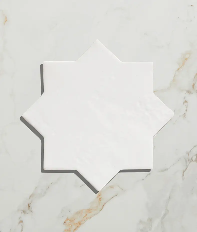 Fez Porcelain Star White