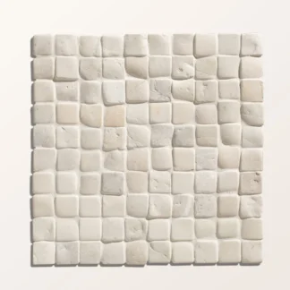 Enso Cobble Mosaic Cube Chalk Mosaic Tiles