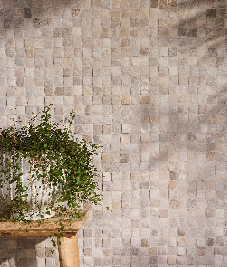 Enso Cobble Mosaic Cube Sand & Chalk Chess - Image 2