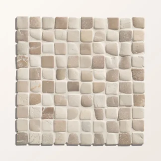 Enso Cobble Mosaic Cube Sand & Chalk Chess