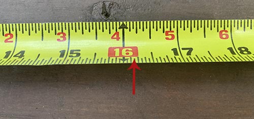 Measuring floor