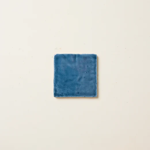 Rediscovered Plain Glazed in Navy 110 x 110 - Image 2