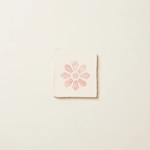 Rediscovered Clavel Glazed in Iris 110 x 110 - Image 2