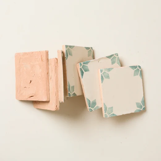 Rediscovered Petalo Glazed in Fennel 110 x 110 - Image 3