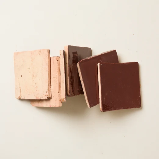 Rediscovered Plain Glazed in Crimson 110 x 110 - Image 3